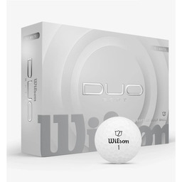 Piłki golfowe Wilson Duo Soft, model 2025 (białe,