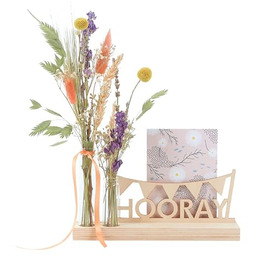 BloomPost Hooray Suszone Kwiaty - Bukiet trwałych suszonych