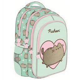 Majewski Plecak 4-KOMOROWY BPL-58 Pusheen Mint