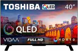 Toshiba 40QV2F63DG Telewizor Led 40 cali Full Hd