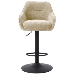 Hoker obrotowy z regulacją wysokości Avola (54850004), beżowy