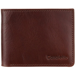 Mały portfel męski Canaletto ze skóry naturalnej