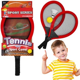 WOOPIE Duże Rakietki do Tenisa Badminton dla Dzieci