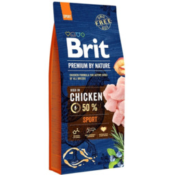 BRIT Premium By Nature Sport Chicken 15 kg