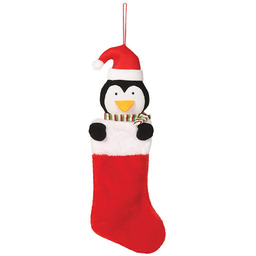 Skarpeta na prezenty z Pingwinem - 1 szt.