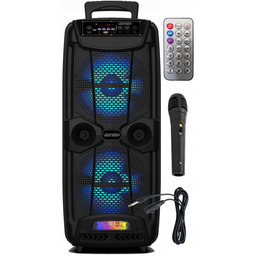 Mocna Kolumna Estradowa 600W Głośnik Bluetooth