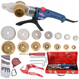 Zgrzewarka do Rur Plastikowych Dedra 1500W do Zgrzewania