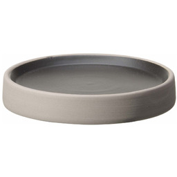Talerz gourmet MIA 160 mm z kamionki szary