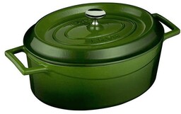 GARNEK ŻELIWNY ZIELONY EMALIOWANY 7060 ml 25 x
