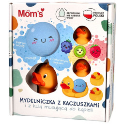 Kaczka- Mydelniczka Z Kulą Do Kąpieli