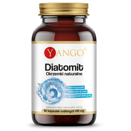 Yango Diatomit Okrzemki naturalne, 90 kapsułek