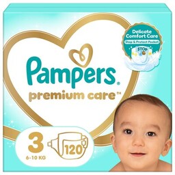 PAMPERS Pieluchy Premium Care 3 (120 szt.) Zyskuj
