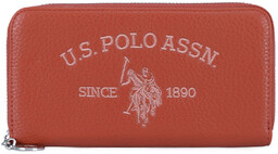 Duży Portfel Damski U.S. Polo Assn. WIUXT8413WVP Pomarańczowy