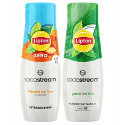 2x Syrop SodaStream Lipton Ice Tea Peach Zero