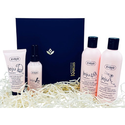 Zestaw Prezentowy Ziaja Jeju Różowy Pełne Odżywienie ciała,