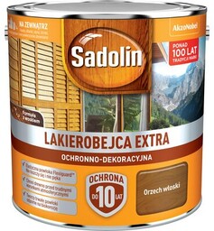 Lakierobejca Ochronno-Dekoracyjna Extra Orzech Włoski 2,5 l Sadolin