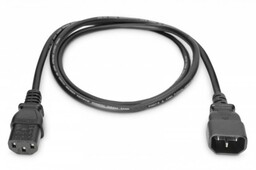 Digitus Kabel przedłużający zasilający Typ IEC C14/IEC C13