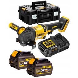 Szlifierka 125 FlexVolt 54V 2x6Ah DeWALT DCG418T2
