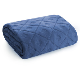 Narzuta 200 x 220 Design Pikowana Alara6 Granat