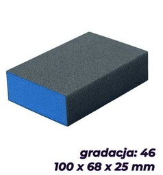 BLUE DOLPHIN Kostka ścierna 100x68x25mm gr 46