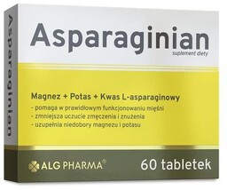 Asparaginian, 60 tabletek