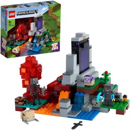 Lego Minecraft Zniszczony portal 21172