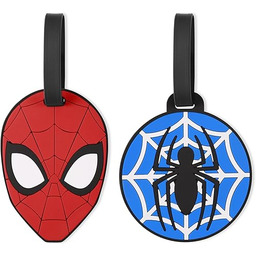 Disney Marvel Spiderman czerwone i niebieskie 2-częściowe zawieszki