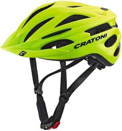 Cratoni Pacer+ kask rowerowy, limonkowy matowy, L-XL