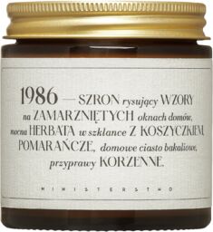 Ministerstwo Dobrego Mydła, świeca zapachowa 1986, 120 ml