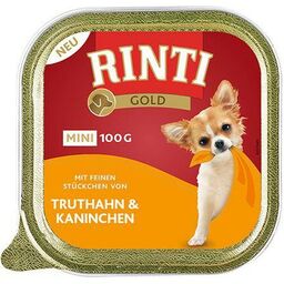 RINTI - Gold mini indyk i królik 100g