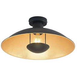 Lindby - Narisara Lampa Sufitowa Ø40 Black/Gold