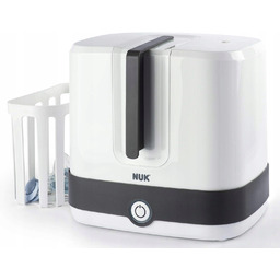 Sterylizator parowy Nuk, szaro-czarny
