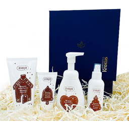 ZIAJA Zestaw prezentowy BROWNIE Xmas 4w1 Świąteczny Żel