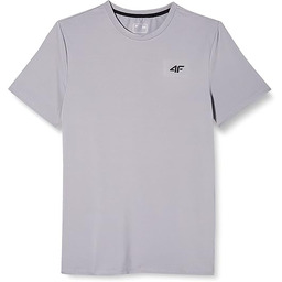 4F H4Z19-TSMF001-25S Koszulka Treningowa Meska, Szary