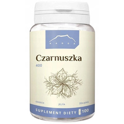 Czarnuszka 100 kapsułek x 400 mg NANGA