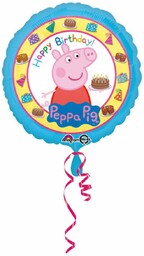 Balon foliowy Świnka Peppa Happy Birthday - 43