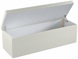 Skrzynia tapicerowana, popielaty, 90 x 40 x 40