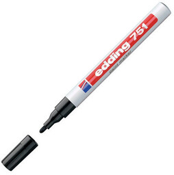 MARKER OLEJOWY 1,0-2,0mm EDDING 751 CZARNY