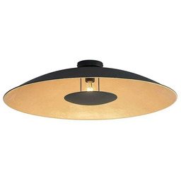 Lindby - Narisara Lampa Sufitowa Ø80 Black/Gold