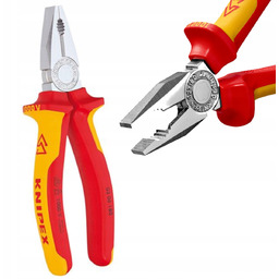 Kombinerki Szczypce 1000V Vde 0306180 Knipex