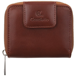 Skórzany portfel damski Canaletto z naturalnej skóry licowej