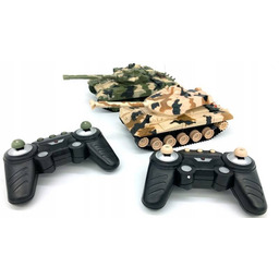 Zestaw sterowane czołgi na pilot obrót 360 ładowanie