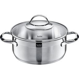 Silit Achat Garnek, srebrny, 20 cm, 2,5 l