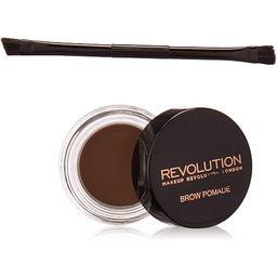 Makeup Revolution pomada do brwi, średnia, brązowa, 3
