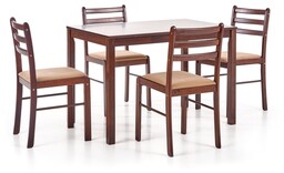 Zestaw mebli do jadalni wenge / espresso 110