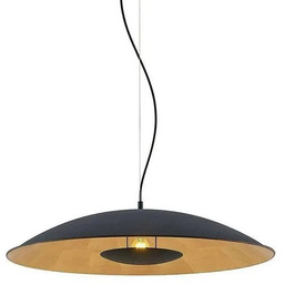 Lindby - Narisara Lampa Wisząca Ø80 Black/Gold