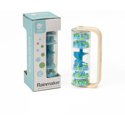 CLASSIC WORLD Drewniana Grzechotka Deszczownica Tuba z Kuleczkami