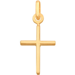 Złoty krzyżyk 585 PREZENT GRAWER PUDEŁKO