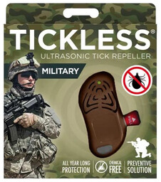 TICKLESS ultradźwiękowy na kleszcze, MILITARY Brown