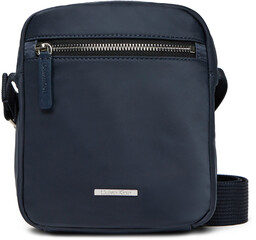 Saszetka Calvin Klein Sleek Nylon Reporter LV04D3176G Granatowy